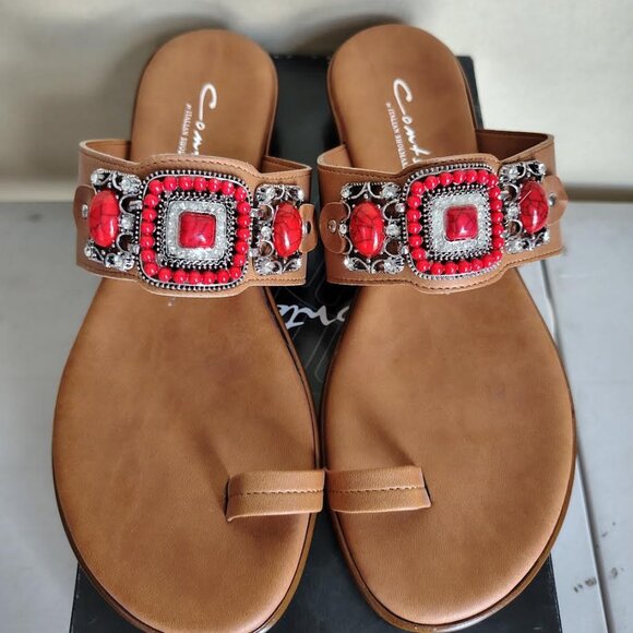 Italian Shoemakers Mohana Sandals Women's Size 7 - Picture 1 of 6